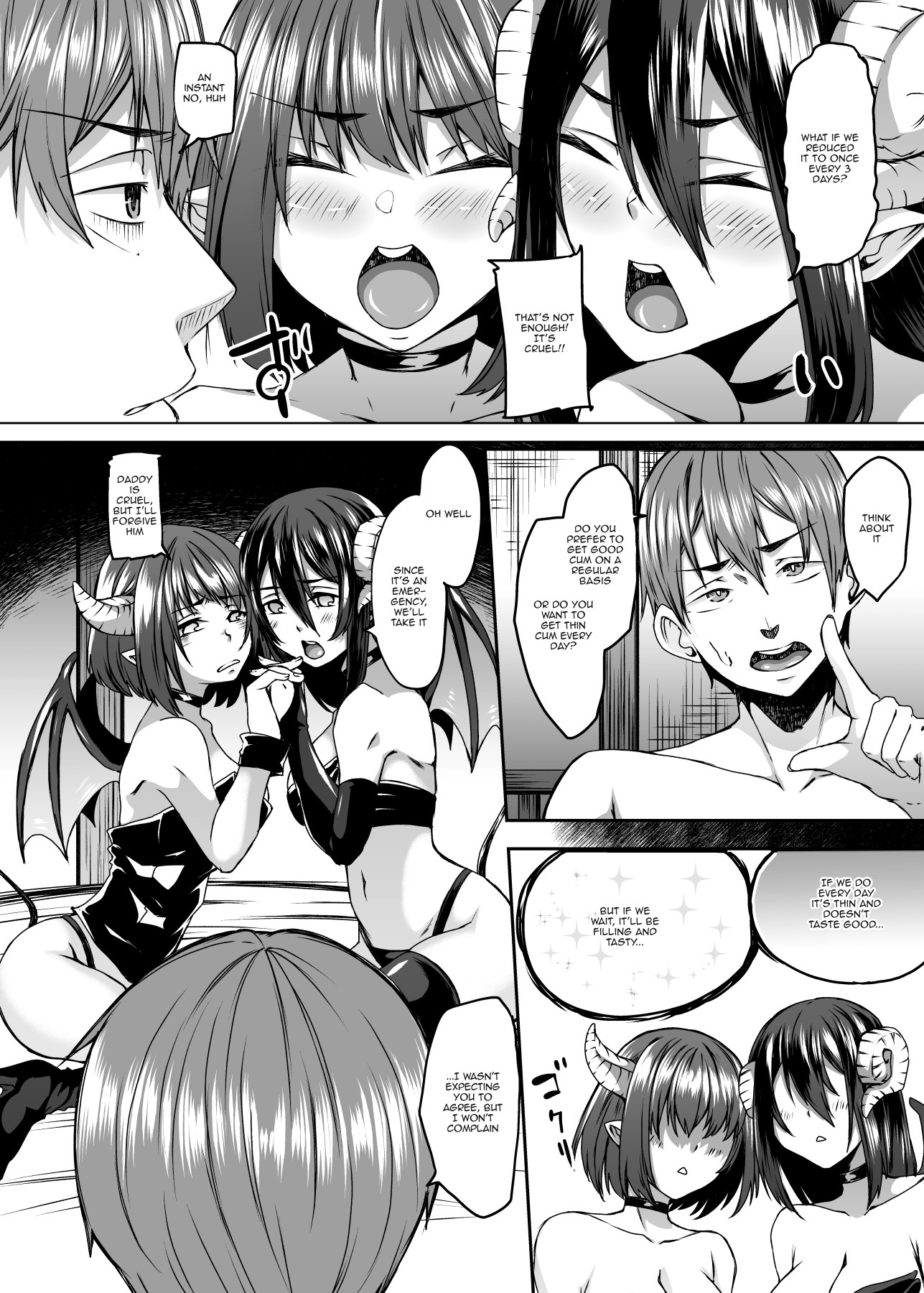 Hentai Manga Comic-At My Destination There Was a Hungry Succubus Wife-Read-3